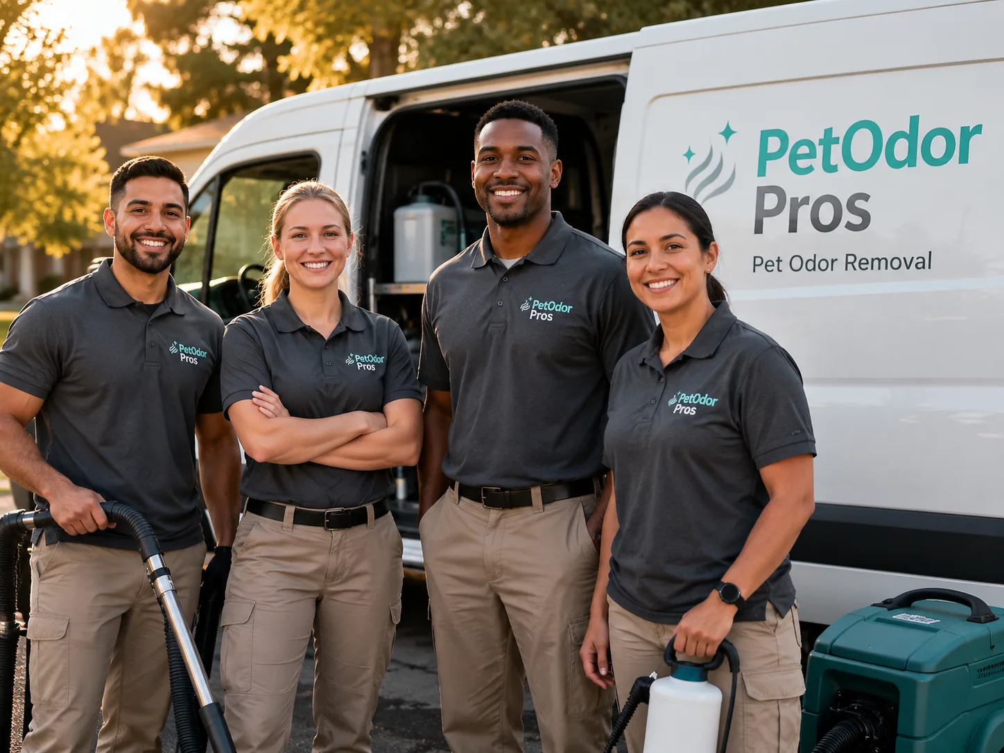 Pet Odor Removal team serving Hingham, WI